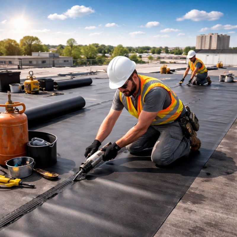Epdm Roof Installation