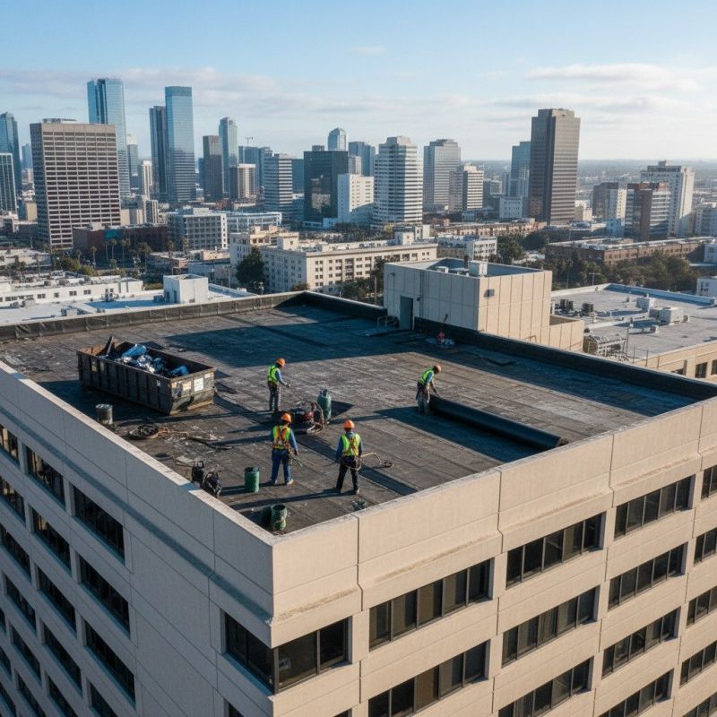 Industrial Roof Replacement